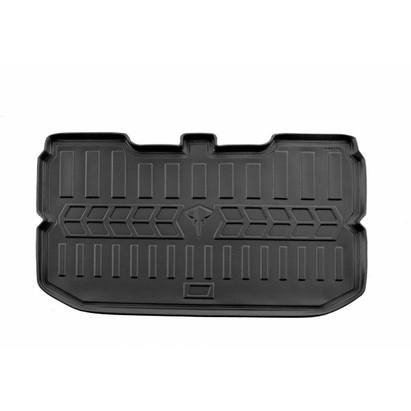 Gumijas 3D bagāžnieka paklājiņš NISSAN Note E11 2004-2013g. (lower trunk) / 6014341 / ar paaugstinātām malām