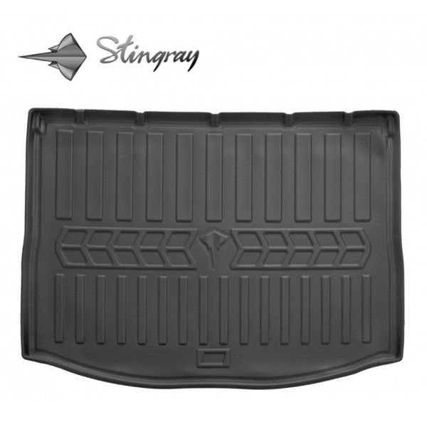 Gumijas 3D bagāžnieka paklājiņš SUZUKI SX4 II 2013-2021g. (upper trunk) / 6021011 / ar paaugstinātām malām