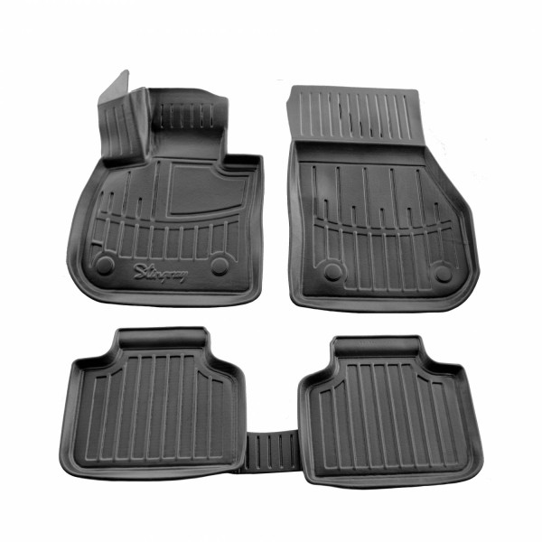 Gumijas 3D paklājiņi BMW X1 U11 no 2022g. 5 pc. / melna / 5027235 / ar paaugstinātām malām