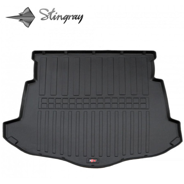 Gumijas 3D bagāžnieka paklājiņš FORD Mondeo IV 2007-2014g. ( liftbakas/sedans, pilna atsarginė padanga) / 6007051 / ar paaugstinātām malām