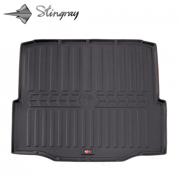 Gumijas 3D bagāžnieka paklājiņš SKODA Superb 3T 2008-2015g. (liftback) / 6020171 / ar paaugstinātām malām