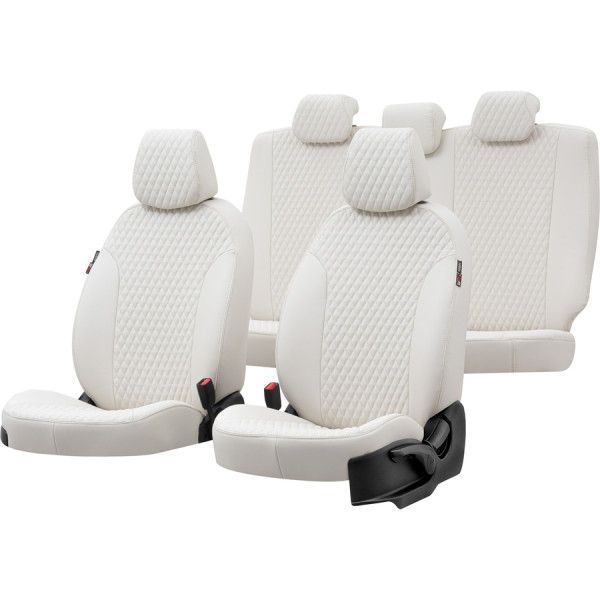 Amsterdam sēdekļu pārvalki (eko āda) Peugeot Partner II (5 atsevišķi sēdekļi)