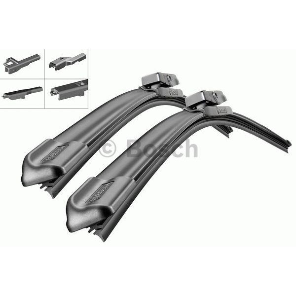 Tīrītāju komplekts Bosch Aerotwin Multi-Clip Spoiler AM462S, 600/475 mm