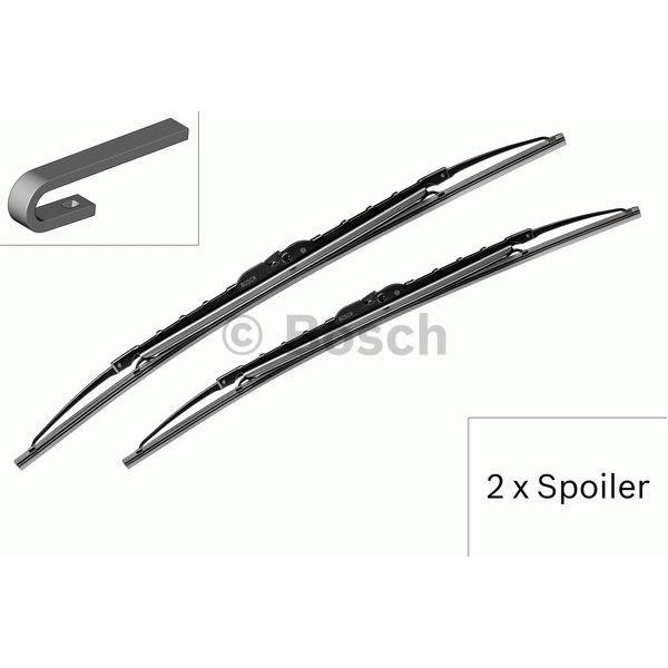 Tīrītāju komplekts Bosch Twin Spoiler 046S, 680/680 mm