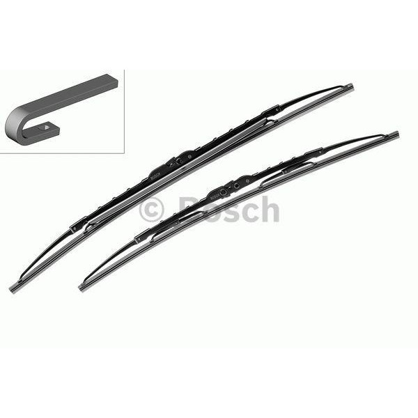 Tīrītāju komplekts Bosch Twin Spoiler 367S, 600/625 mm