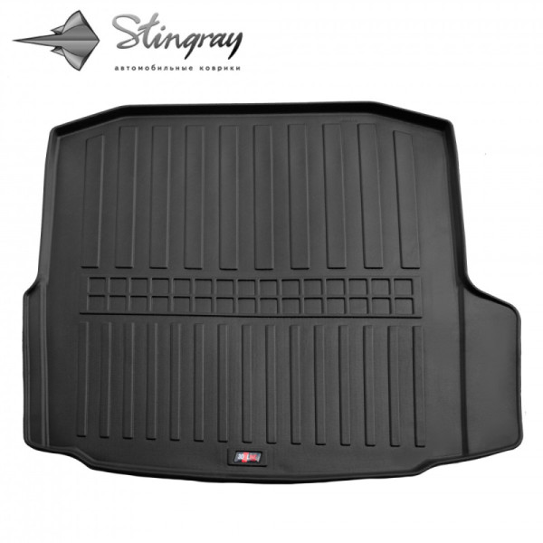 Gumijas 3D bagāžnieka paklājiņš SKODA Octavia III A7 2013-2020g., (liftback without sub) / 6020051 / ar paaugstinātām malām